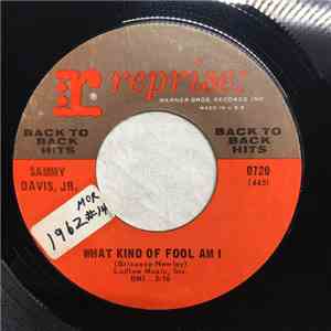 Sammy Davis Jr. - What Kind Of Fool Am I / Gonna Build Me  A Mountain