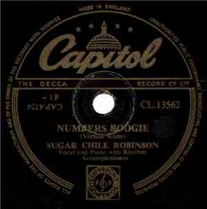 Sugar Chile Robinson - Numbers Boogie / Bouncing Ball Boogie