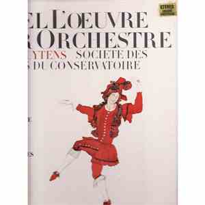 André Cluytens, Orchestre De La Société Des Concerts Du Conservatoire, Maur ...