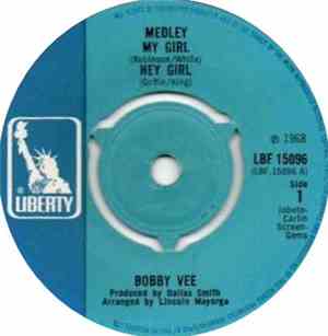 Bobby Vee - Medley My Girl Hey Girl