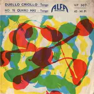Formazione Tipica Minguelito - Duello Criollo / No Te Quiero Mas