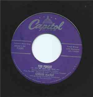Gordon MacRae -  You Forgot To Tell Me That You Love Me / Tik-a-Tee Tik-a T ...