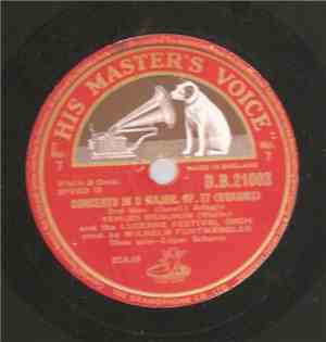 Johannes Brahms, Yehudi Menuhin And The Lucerne Festival Orchestra - Concer ...