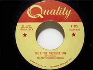 The Harry Simeone Chorale - The Little Drummer Boy / Die Lorelei