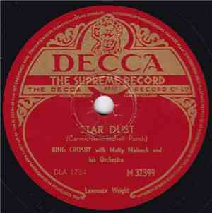 Bing Crosby - Star Dust / Deep Purple