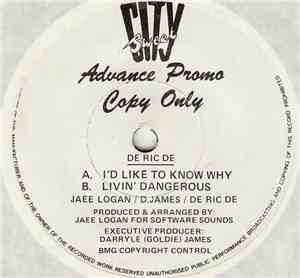 De Ric De - I'd Like To Know Why
