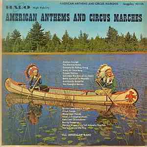 National Band - American Anthems And Circus Marches