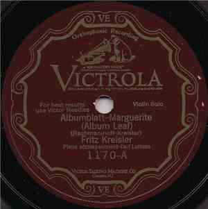 Fritz Kreisler - Albumblatt—Marguerite / Humoresque