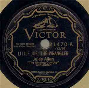 Jules Allen  - Little Joe, The Wrangler
