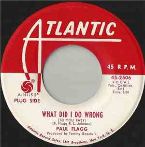 Paul Flagg - What Did I Do Wrong