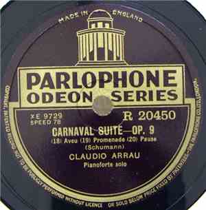 Schumann, Claudio Arrau - Carnaval Suite Op.9