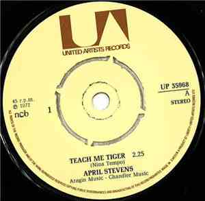 April Stevens - Teach Me Tiger / Do It Again