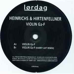 Heinrichs & Hirtenfellner - Violin G2-F