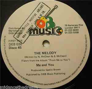 Me And You - The Melody