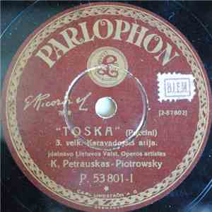 K. Petrauskas - Piotrowsky - Toska / Cavaleria Rustikana
