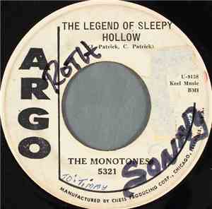 The Monotones - The Legend Of Sleepy Hollow / Soft Shadows