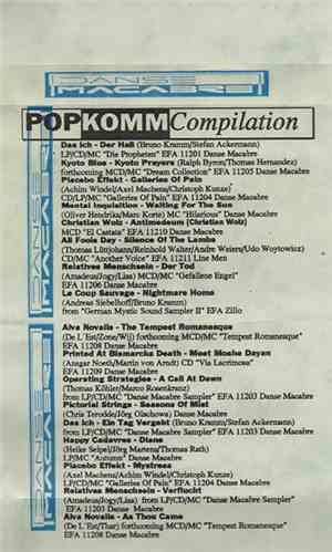 Various - Danse Macabre POPKOMM Compilation