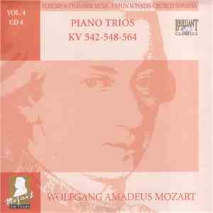 Wolfgang Amadeus Mozart - Piano Trios KV 542-548-564