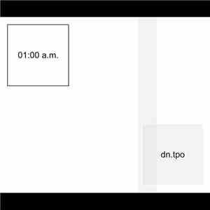 01:00 a.m. - Dn.tpo