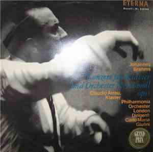 Johannes Brahms - Claudio Arrau, Philharmonia Orchester London, Carlo Maria ...