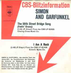 Simon And Garfunkel - The 59th Street Bridge Song (Feelin' Groovy)