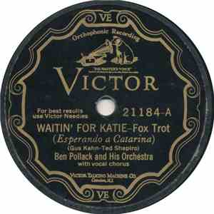Ben Pollack And His Orchestra - Waitin' For Katie / Memphis Blues