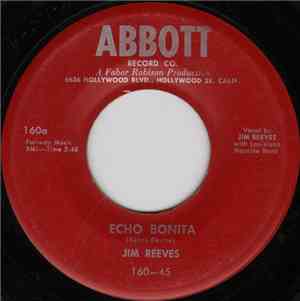 Jim Reeves - Echo Bonita / Then I'll Stop Loving You