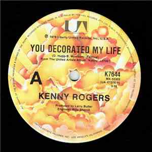 Kenny Rogers - You Decorated My Life / One Man's Woman