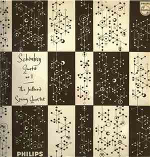 Schönberg, The Juilliard String Quartet - String Quartet No. 1 In D Minor O ...