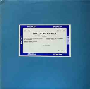 Sviatoslav Richter - Volume I
