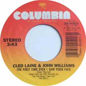 Cleo Laine And John Williams  - The First Time Ever I Saw Your Face