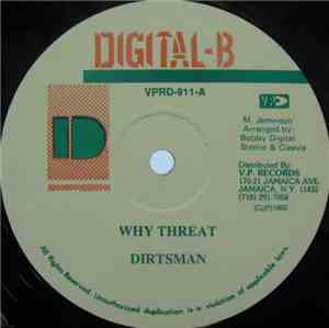 Dirtsman / Wayne Wonder - Why Threat / Time To Say Goodbye