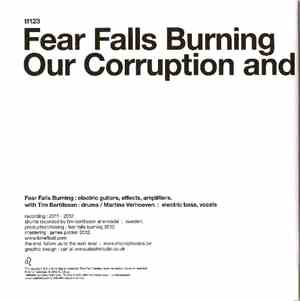 Fear Falls Burning - Our Corruption And Emptiness