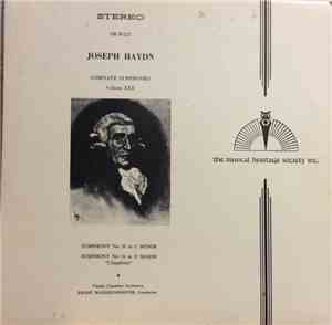 Joseph Haydn - Complete Symphonies - Volume XXII
