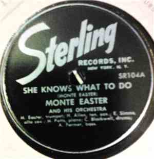 Monte Easter Orchestra - Monte's Blues / She Knows What To Do