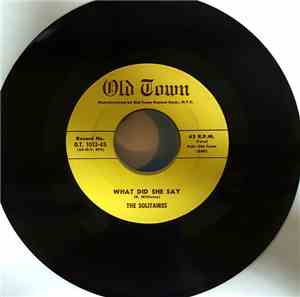The Solitaires - What Did She Say / My Dear