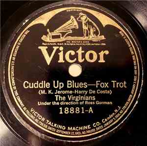 The Virginians  - Cuddle Up Blues / My Honey's Lovin' Arms