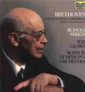 Beethoven, Rudolf Serkin, Seiji Ozawa, Boston Symphony Orchestra, Tanglewoo ...