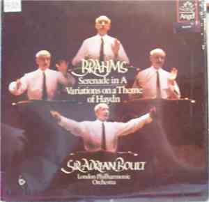 Brahms, Sir Adrian Boult, London Philharmonic Orchestra - Serenade In A / V ...