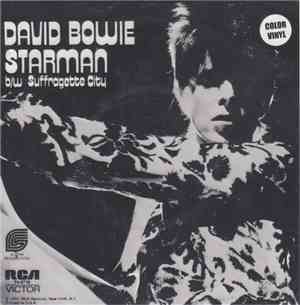 David Bowie - Starman b/w Suffragette City