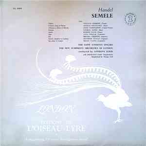 Handel, Saint Anthony Singers, The, The New Symphony Orchestra Of London Co ...