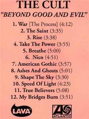 The Cult - Beyond Good And Evil