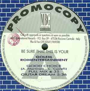 Golem  / Romentertainment - Good Choice
