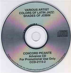 Various - Colors Of Latin Jazz: Shades Of Jobim