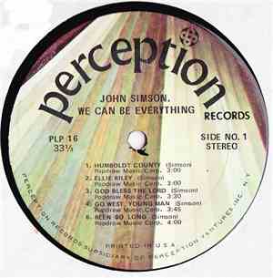 John Simson  - We Can Be Everything