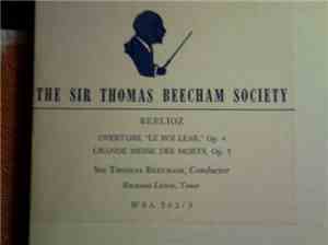 Sir Thomas Beecham, Hector Berlioz, The Royal Philharmonic Orchestra - Berl ...