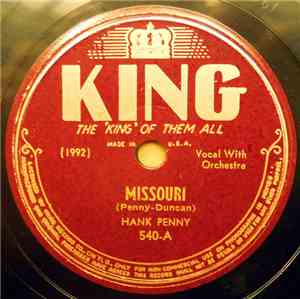 Hank Penny - Missouri / Get Yourself A Red Head