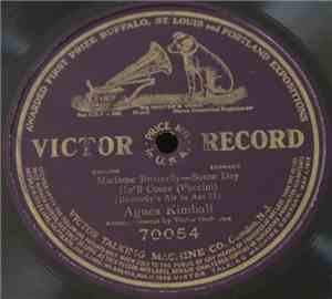 Agnes Kimball - Madame Butterfly-Some Day He'll Come (Butterfly's Air In Ac ...