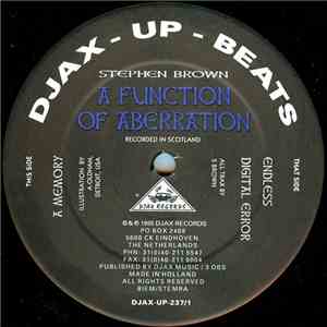 Stephen Brown - A Function Of Aberration