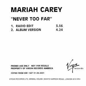 Mariah Carey - Never Too Far